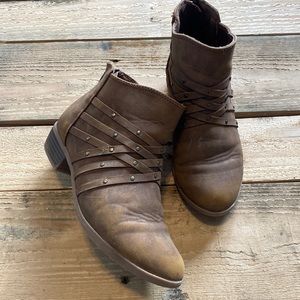 SO Girls Ankle Booties Size 3